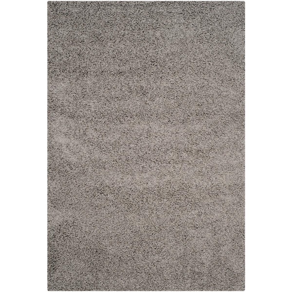 Safavieh Athens Shag Medium Rectangle Rug, Light Grey - 6 x 9 ft. SGA119F-6 - main